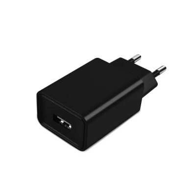 SiGN Väggladdare för iPhone, iPad, Android 1xUSB-A, 2.4A - Svart