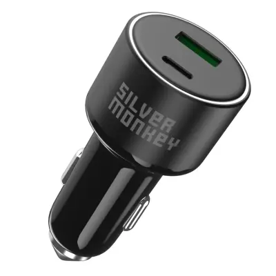 Silver Monkey Billaddare SMA014 100W 1xUSB-C PD 1xUSB-A QC 3.0