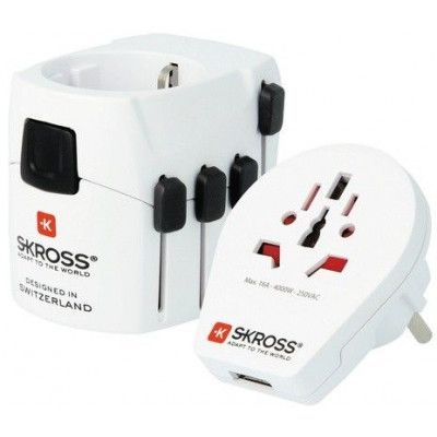 Skross Country Adapter Pro World & USB