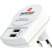 SKross Euro USB - 2xUSB Type A Laddare