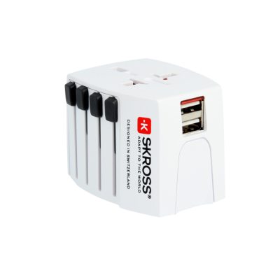 Skross MUV adapter 2xA USB port