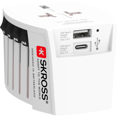 SKross MUV World Travel Laddare USB A/C