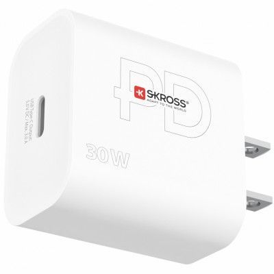SKROSS Power Laddare US/Japan mfl. 1xUSB-C PD 30W
