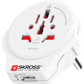 Skross Pro World Adapter Set med USB