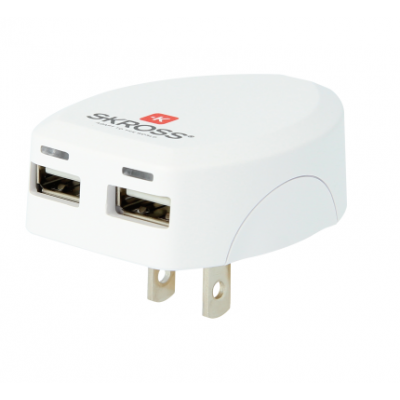 SKross US USB-laddare 2/4A