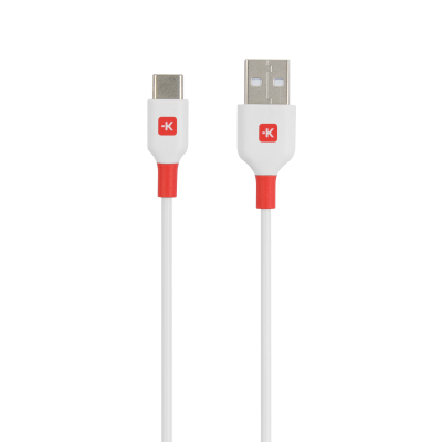 SKross USB-C Kabel - 200 cm - Vit