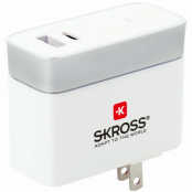 SKROSS - USB-laddare USB-C 5,4A US/JP