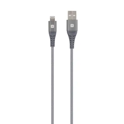 SKross USB to Lightning Kabel - 120 cm - Grå