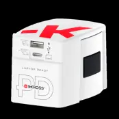 SKROSS Väggladdare USB-A/USB-C Med USB-C Kabel - Vit