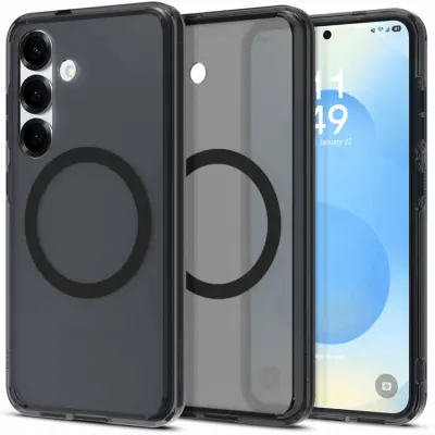 Spigen Galaxy S25 Mobilskal Magsafe Ultra Hybrid - Frost Svart