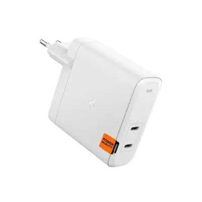 Spigen GAN-1402 2-Port Snabbladdare 140W Arcstation Pro - Vit