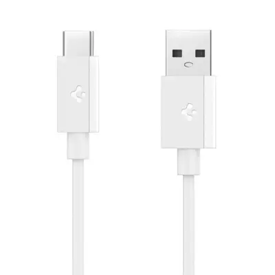Spigen USB-A till USB-C kabel Essential 1m 60W - Vit