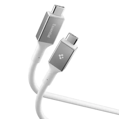 Spigen USB-C till USB-C kabel 1.2m 240W - Vit