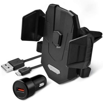 Spigen X35W Luft Vent Mount Trådlös Laddare Svart