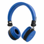 STREETZ Bluetooth-hörlurar med mikrofon, blå