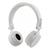 STREETZ Bluetooth-hörlurar med mikrofon, vit