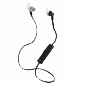 STREETZ Bluetooth-sporthörlurar med mikrofon, Bluetooth 4.1, svart