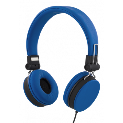 STREETZ hörlurar med mikrofon, hopfällbar, 3,5 mm anslutning, 1,5 m kabel