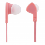 STREETZ in-ear hörlurar med mikrofon, rosa