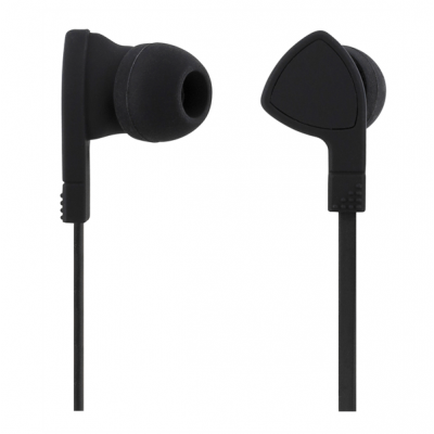 STREETZ in-ear hörlurar med mikrofon, svart