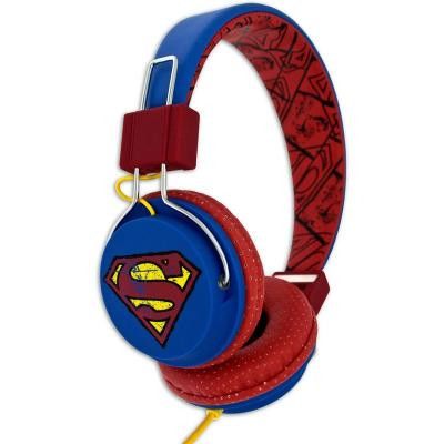 SUPERMAN Hörlur Teen Vintage On-Ear 110dB spärr