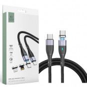 Tech-Protect 3in1 Typ-C , Lightning , Micro-USB Kabel 100cm