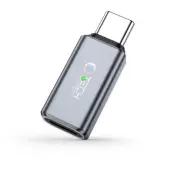 Tech-Protect Audio Adapter Ultraboost Type-C Till Lightning - Grå