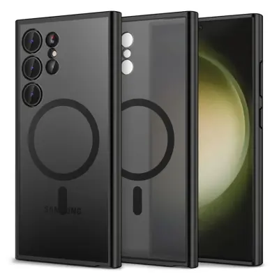 Tech-Protect Galaxy S24 Ultra Mobilskal Magsafe Magmat - Svart