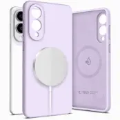 Tech-Protect Galaxy S25 Edge Mobilskal Magsafe Liquid Silikon - Mauve