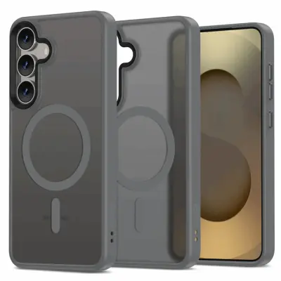 Tech-Protect Galaxy S25 Mobilskal Magsafe Magmat - Titanium