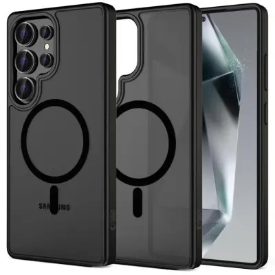 Tech-Protect Galaxy S25 Ultra Mobilskal Magsafe Magmat - Matte Svart