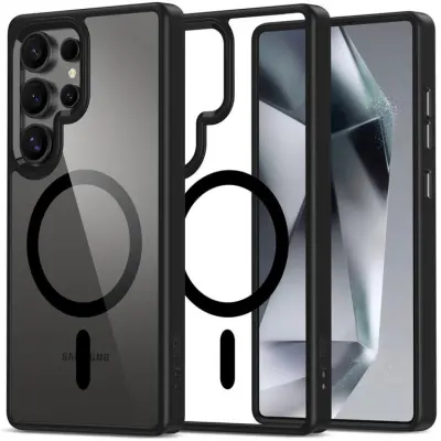 Tech-Protect Galaxy S25 Ultra Mobilskal Magsafe Magmat - Svart/Clear