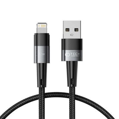 Tech-Protect USB-A till Lightning kabel Ultraboost 0.25m - Grå