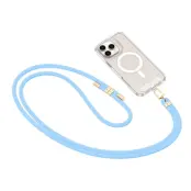 Tech-Protect Mobilrem Crossbody C7S - Blå/Guld