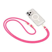 Tech-Protect Mobilrem Crossbody C7S - Hot Rosa/Guld