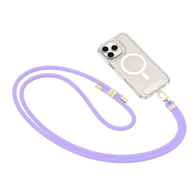 Tech-Protect Mobilrem Crossbody C7S - Lavender/Guld (Lavender)