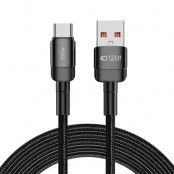 Tech-Protect USB-A till USB-C Kabel Ultraboost Evo 3m - Svart