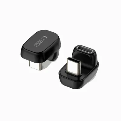 Tech-Protect USB-C Angled Adapter Ultraboost AA04 - Svart