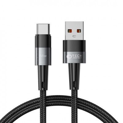 Tech-Protect USB-C till USB-A kabel Ultraboost 1m - Grå