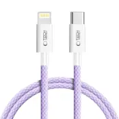 Tech-Protect USB-C till Lightning kabel Ultraboost 1m - Mauve
