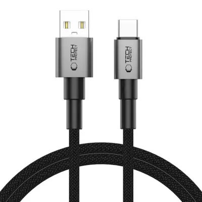 Tech-Protect USB-C Till USB-A kabel Ultraboost 100CM 15W - Grå