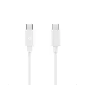 Tech-Protect USB-C till USB-C kabel Essential 2m - Vit