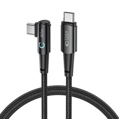 Tech-Protect USB-C till USB-C kabel Ultraboost 1m - Svart