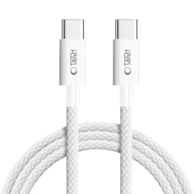 Tech-Protect USB-C till USB-C kabel Ultraboost 2m - Grå