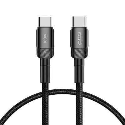 Tech-Protect USB-C till USB-C kabel Ultraboost Evo 0.5m - Svart