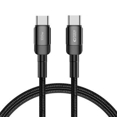 Tech-Protect USB-C till USB-C kabel Ultraboost Evo 1m - Svart