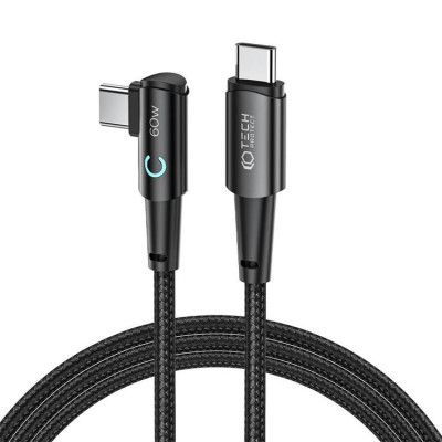 Tech-Protect USB-C till USB-C kabel Ultraboost 2m - Svart