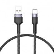 Tech-Protect USB-C Kabel 1m Ultraboost - Svart