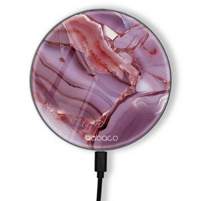 Trådlös laddare 10W Premiumglas Abstract 002