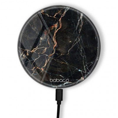 Trådlös laddare 10W Premiumglas Abstract 005